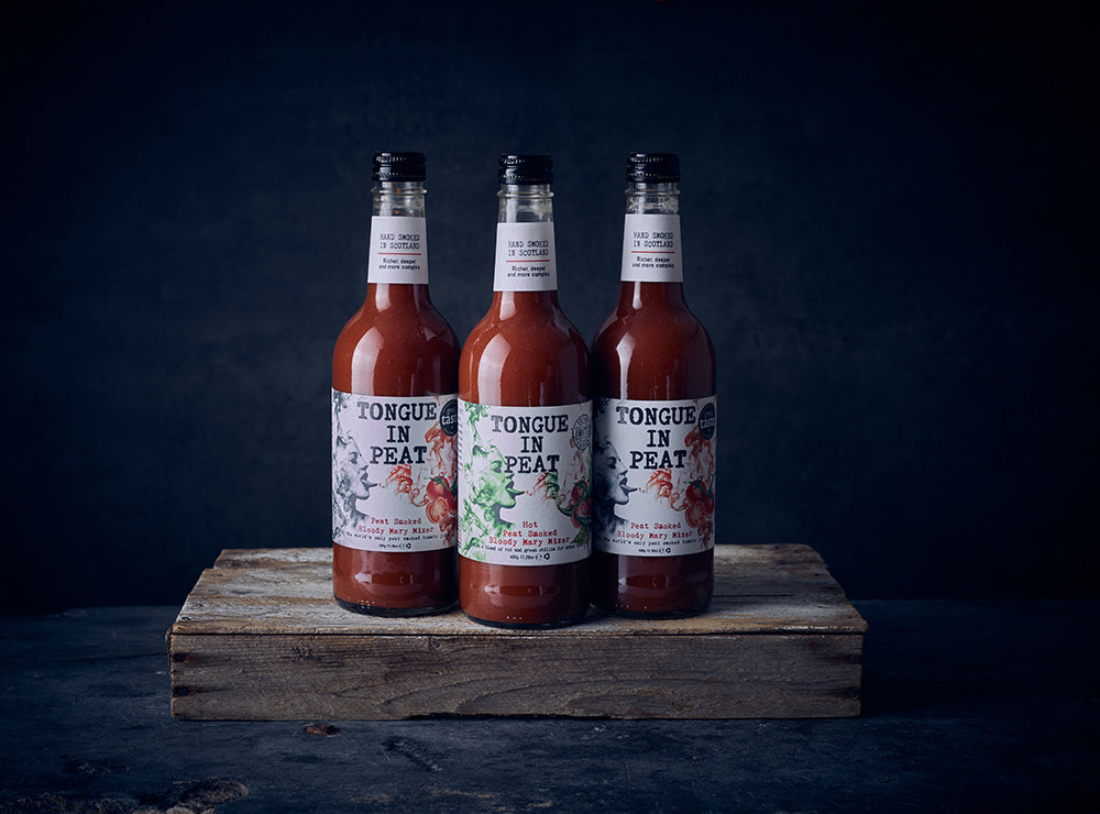 Mixer Bundle - 1 x Limited Edition &quot;Texas Hot&quot; Smoked Bloody Mary + 2 x Original Peat Smoked Bloody Mary Mixer - 3 Bottle Bundle