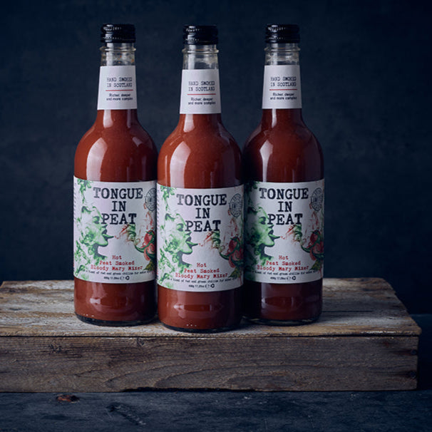 Limited Edition &quot;Texas Hot&quot; Smoked Tomato Juice Bloody Mary Mixer - 3 Bottle Bundle