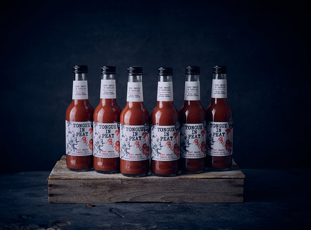 Smoked Tomato Juice Bloody Mary Mixer - 6 &quot;single serve&quot; Bottle Bundle