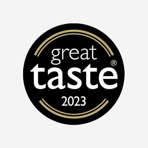 a sticker labelled "great taste producer 2023" - Tongue in Peat Smoked Tomato Juice